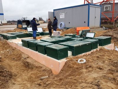 Установка септиков Юнилос Астра 3